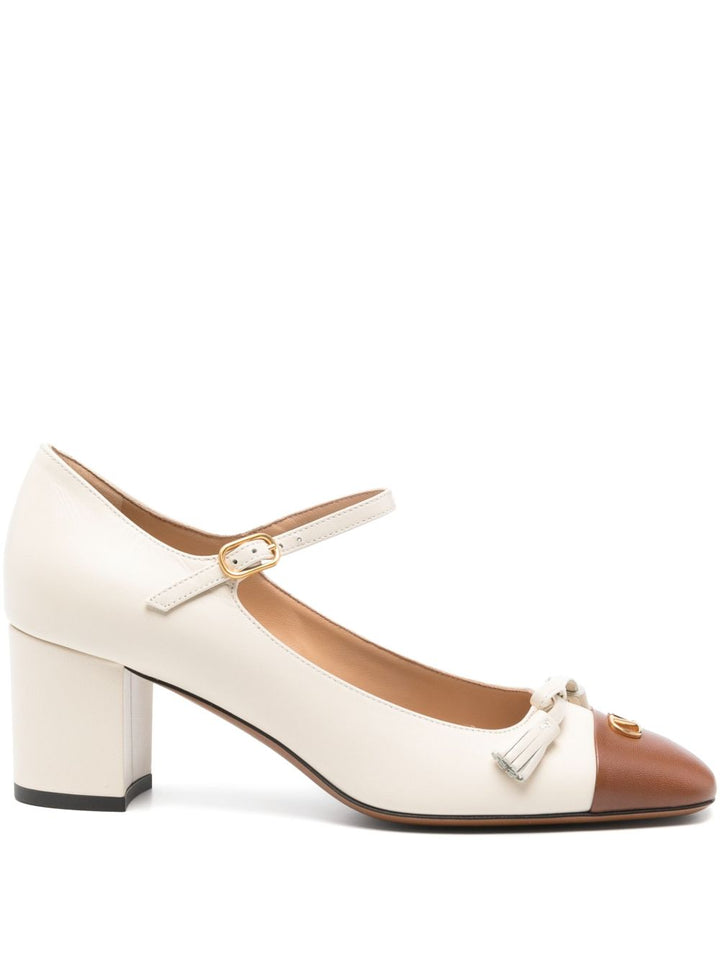Valentino Garavani Pumps con tacco largo e nappine 60mm
