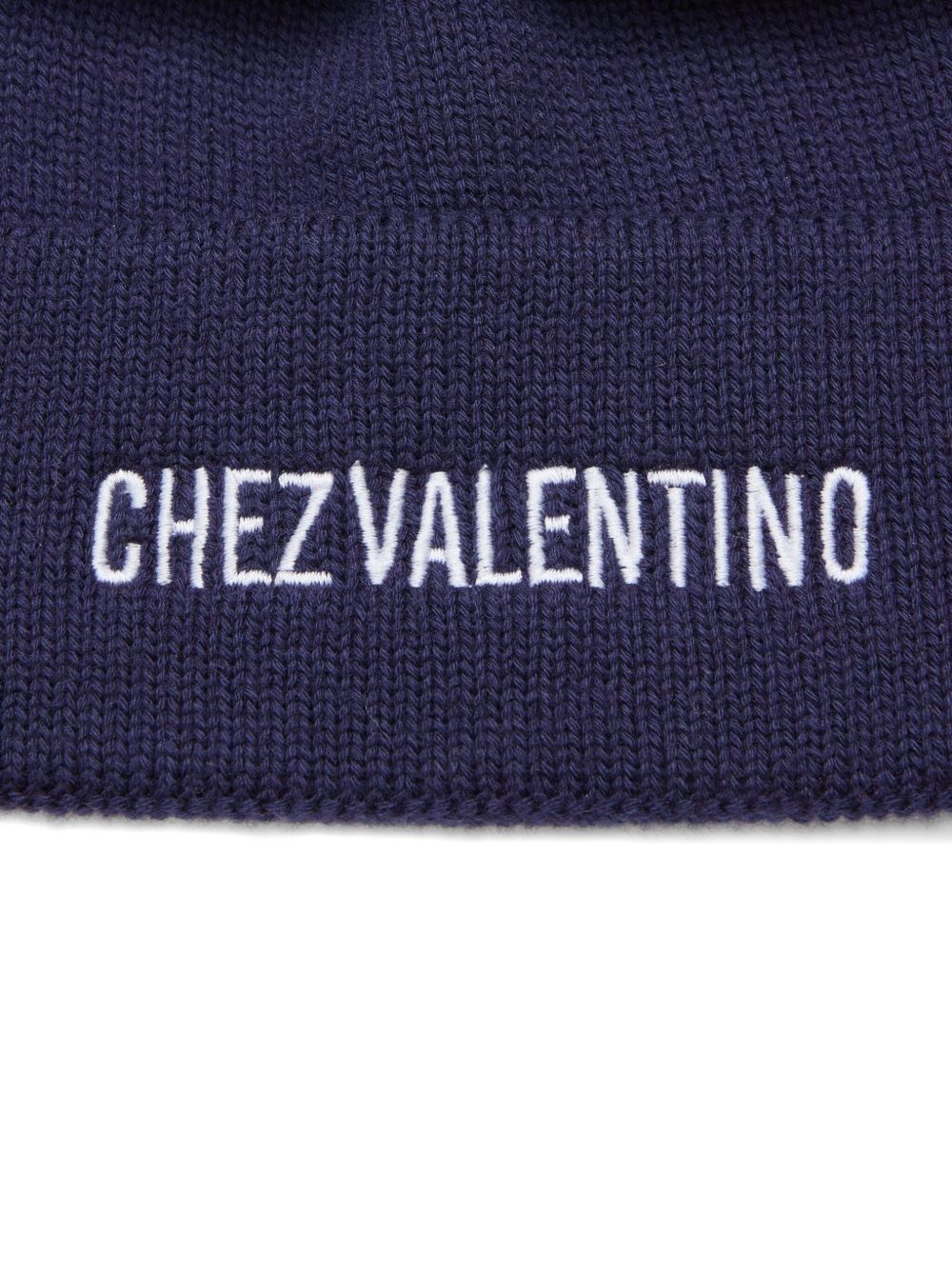 Valentino Garavani
Cuffia in maglia a coste Chez Valentino