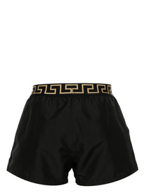 Versace Costume da bagno con bordo Greca