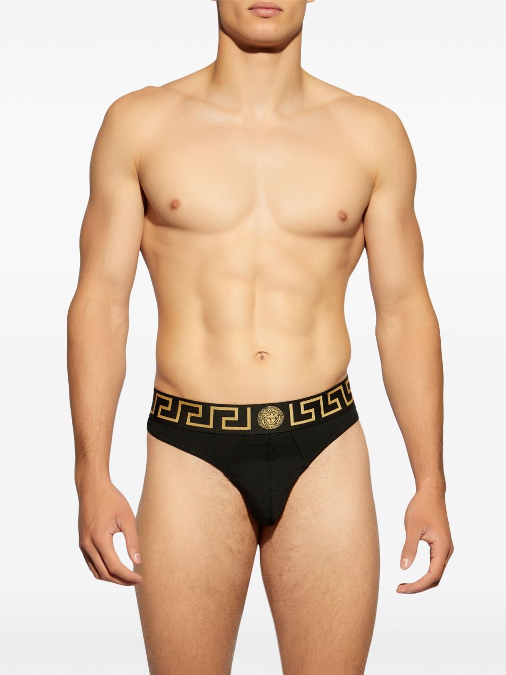 Versace Slip Greca elasticizzati