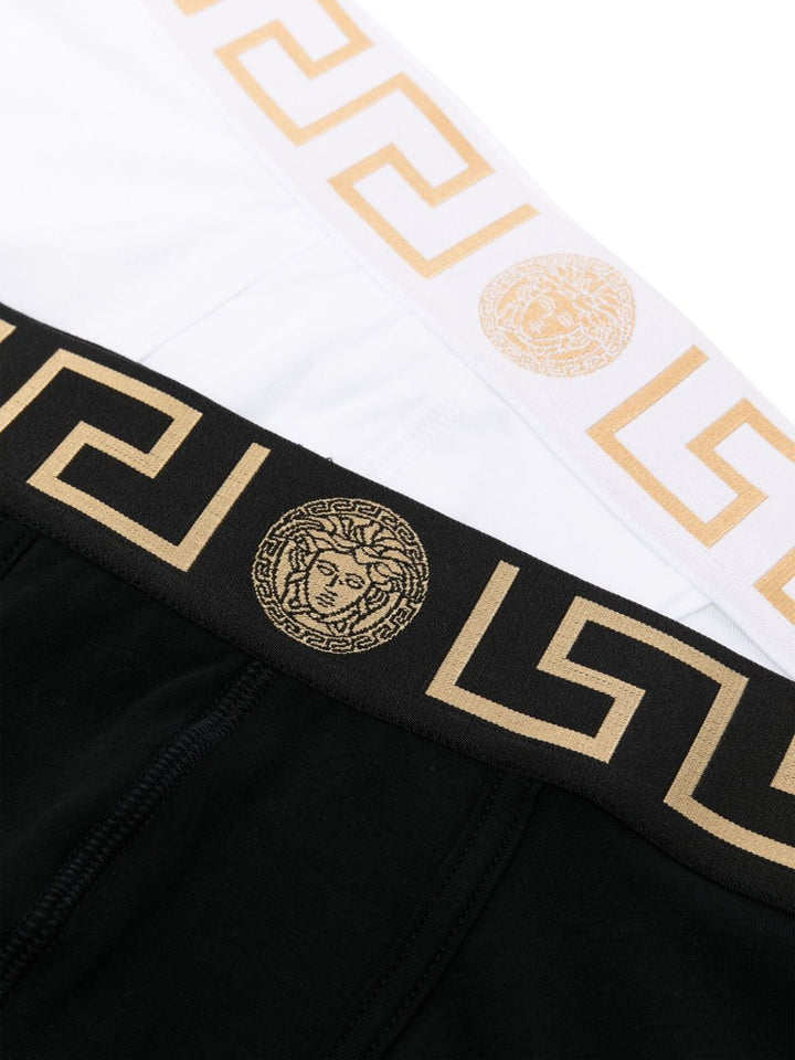 Versace
Set di 2 boxer con bordo Greca