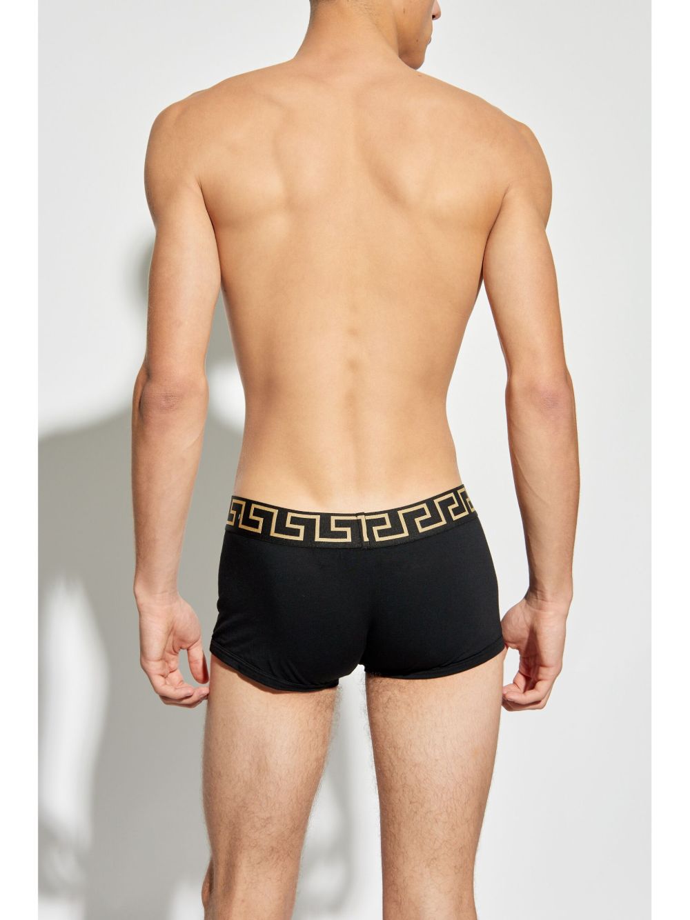 Versace
Set di 3 boxer con bordo Greca