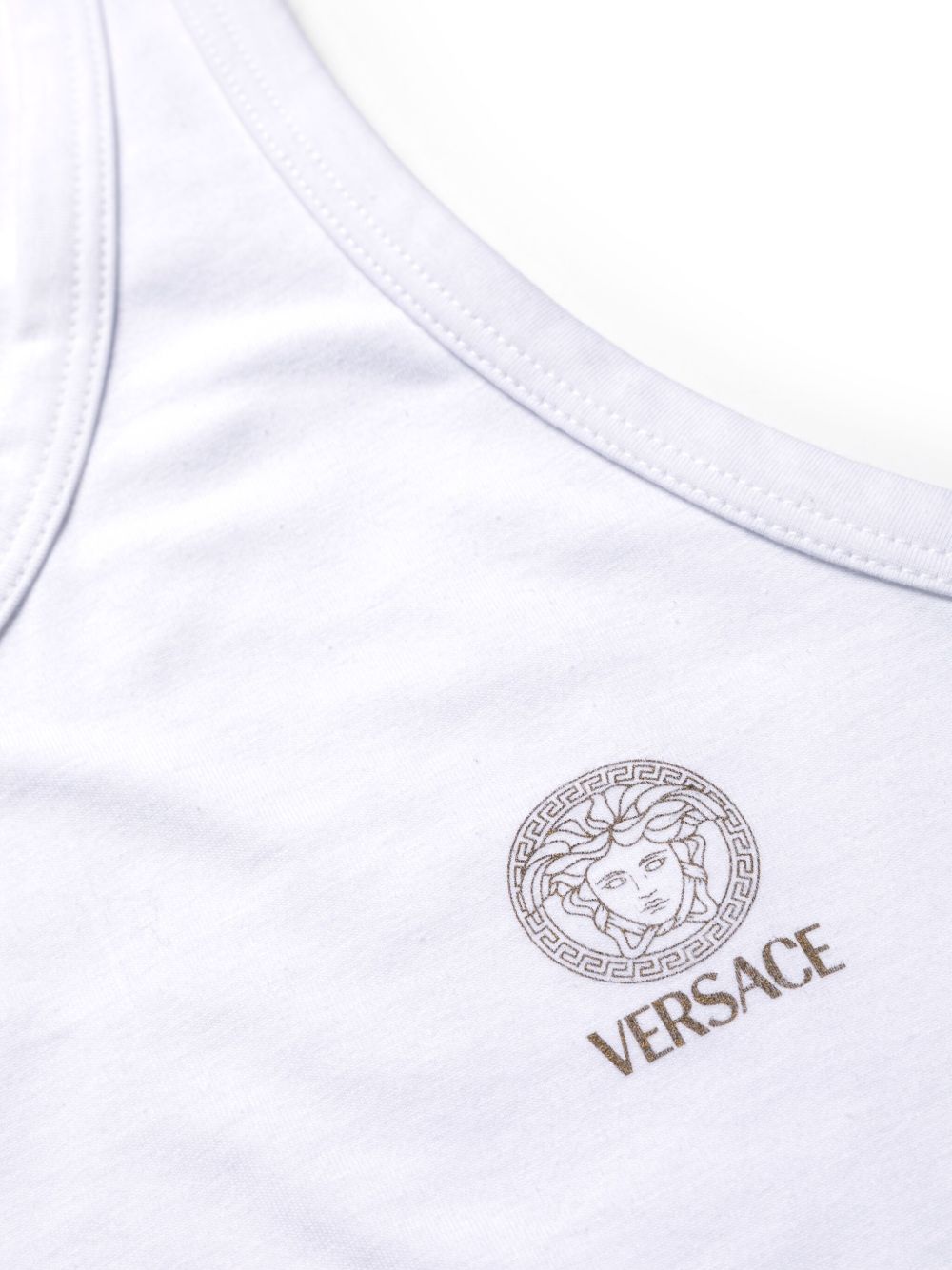 Versace Canotta Medusa con scollo rotondo