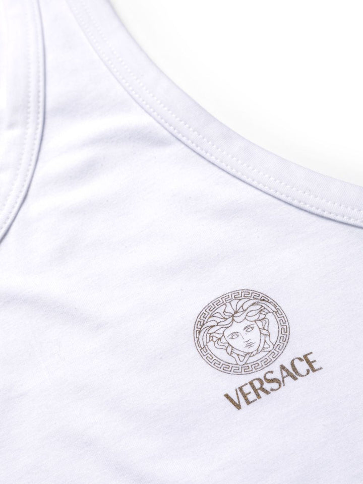 Versace Canotta Medusa con scollo rotondo