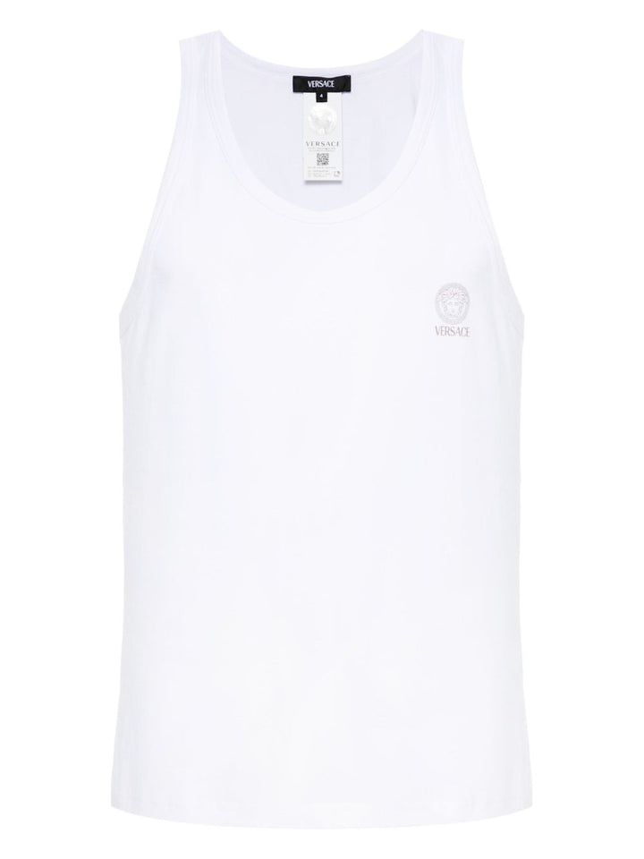 Versace Canotta Medusa con scollo rotondo