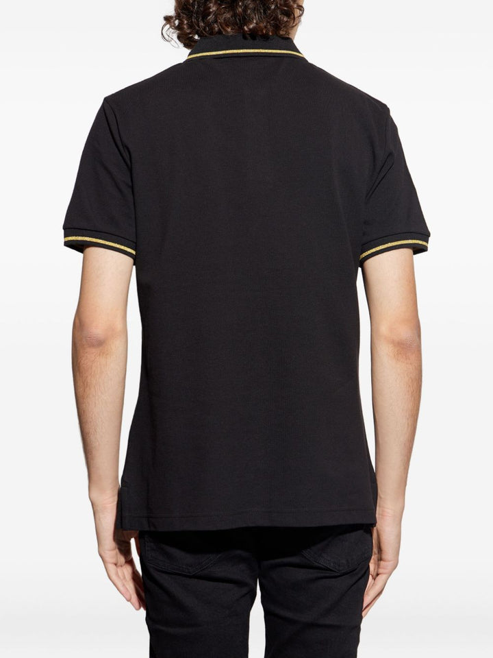 Versace Jeans Couture Polo con logo ricamato