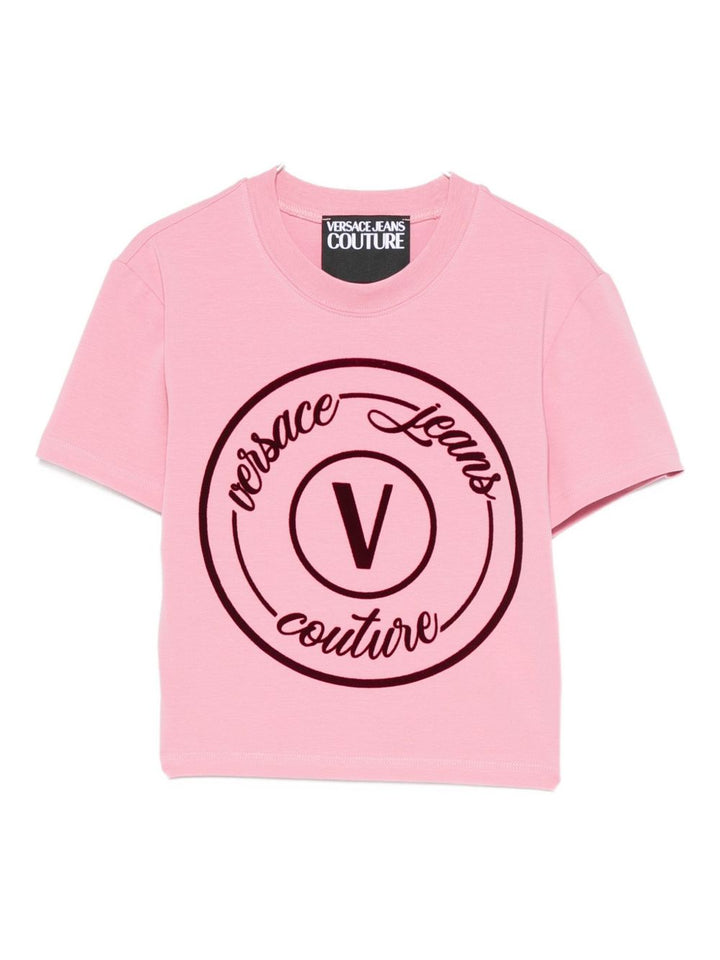 T-shirt VERSACE JEANS COUTURE Rosa