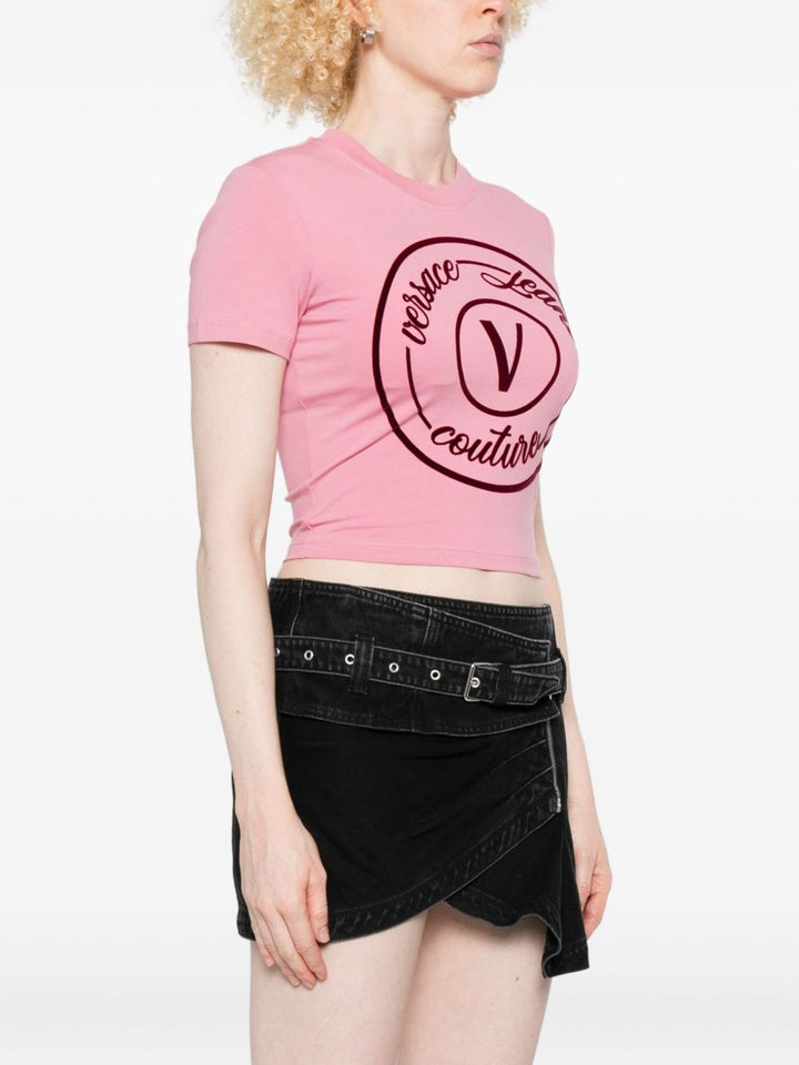 T-shirt VERSACE JEANS COUTURE Rosa