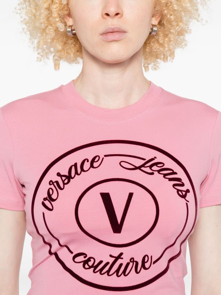 T-shirt VERSACE JEANS COUTURE Rosa