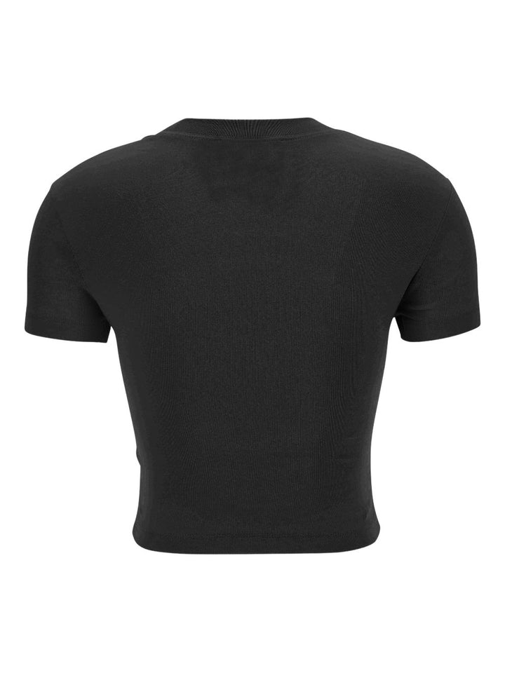 T-Shirt Nera VERSACE JEANS COUTURE