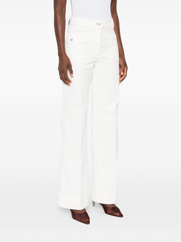 Victoria Beckham
Jeans dritti in cotone biologico