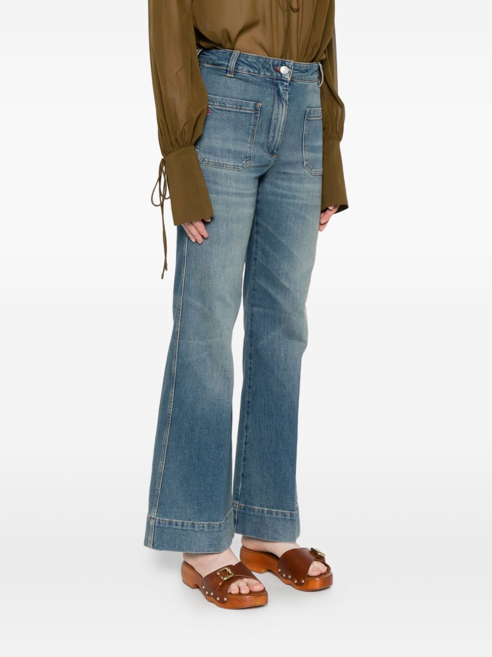 Victoria Beckham
Jeans a gamba ampia