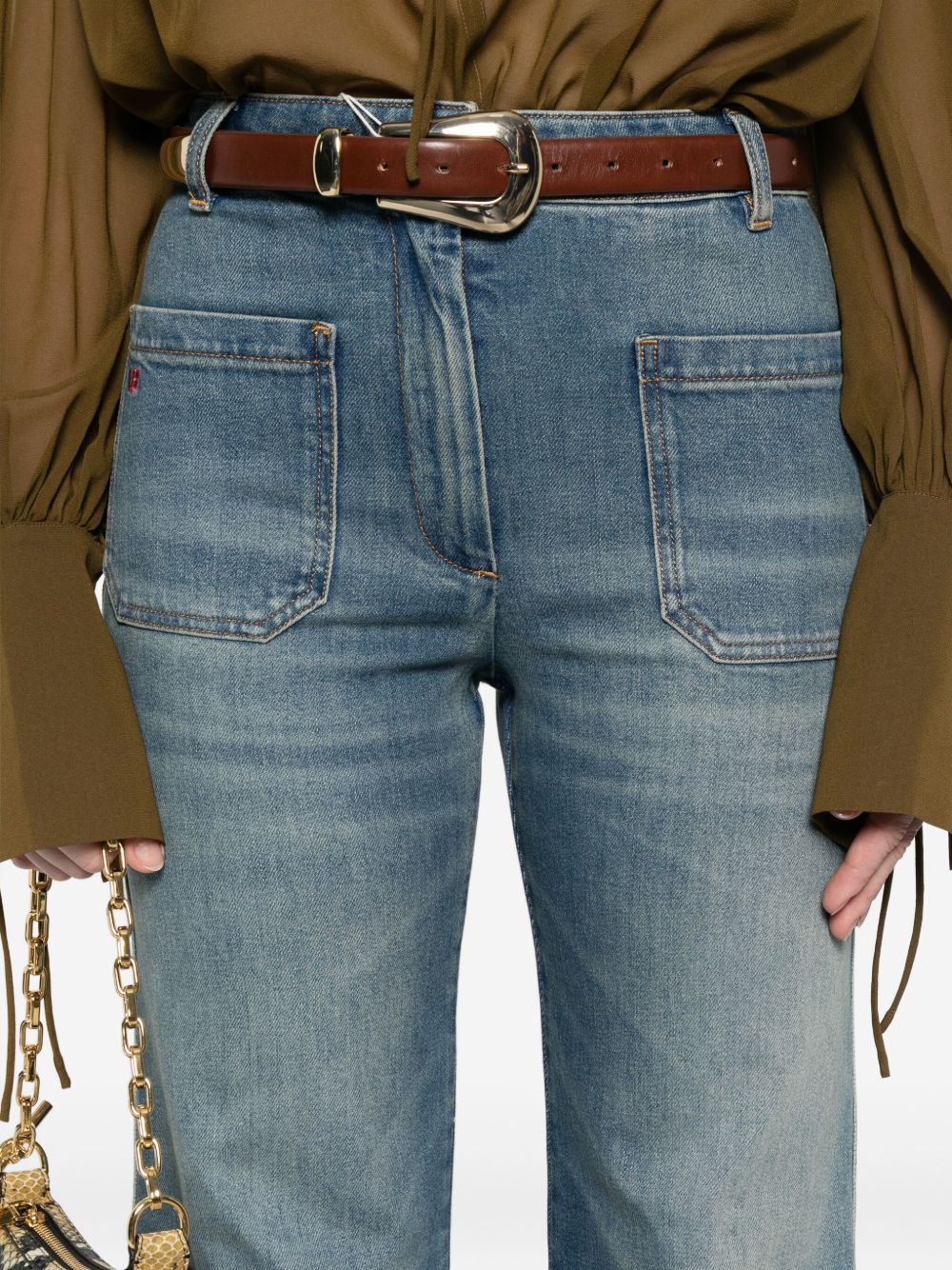Victoria Beckham
Jeans a gamba ampia