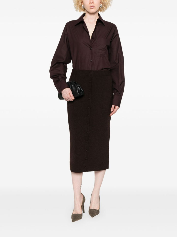 Victoria Beckham
Gonna midi con bottone