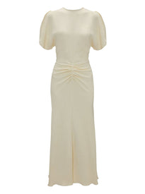 Victoria Beckham Abito midi con drappeggio