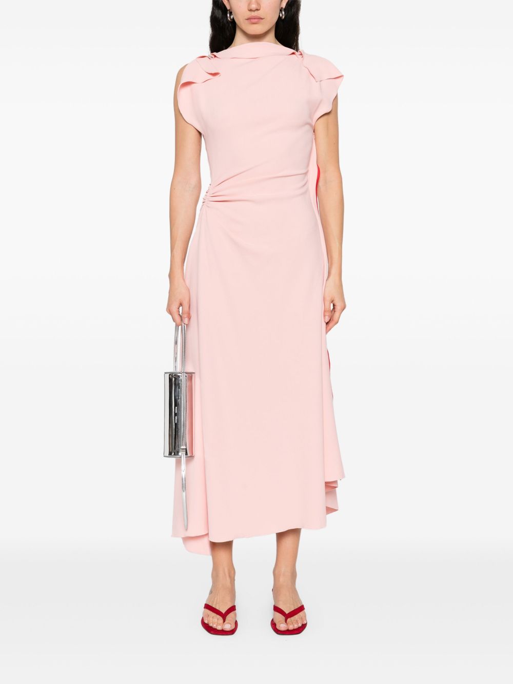 Victoria Beckham
Abito con arricciature
