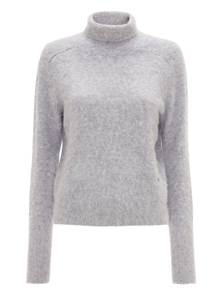 Victoria Beckham Maglione collo alto grigio
