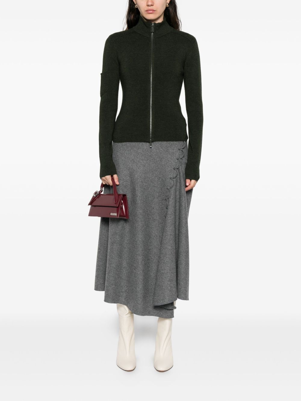 Victoria Beckham Gardigan collo alto