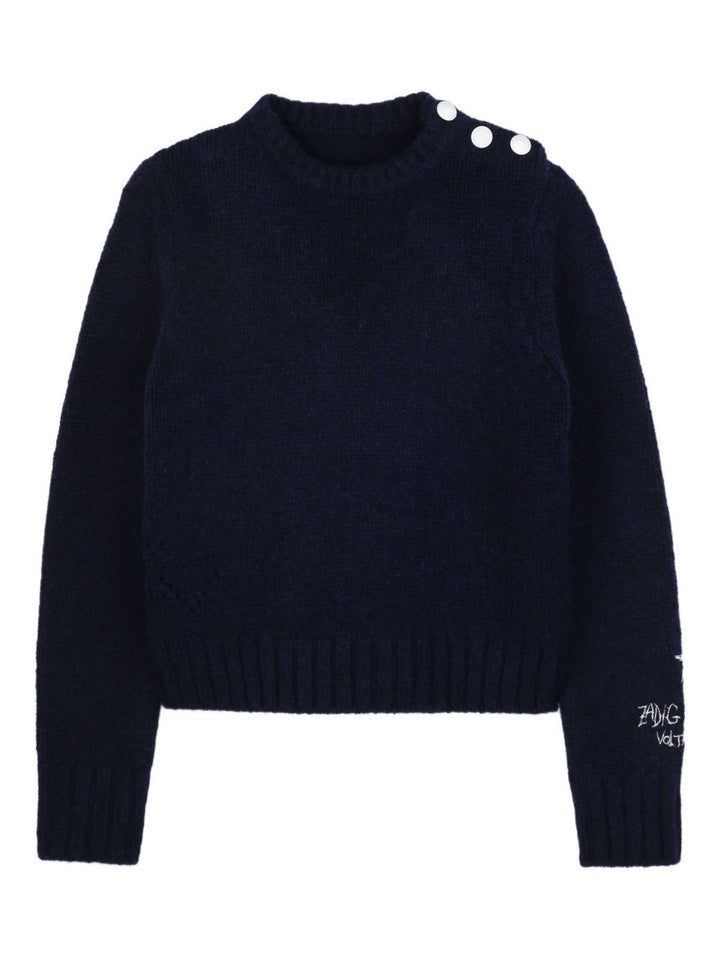 Zadig & Voltaire Kids
Maglione con decorazione