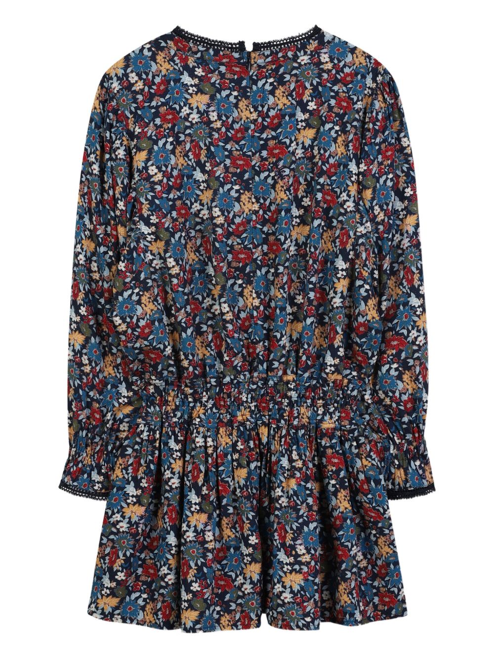 Zadig & Voltaire Kids Abito a maniche lunghe a fiori