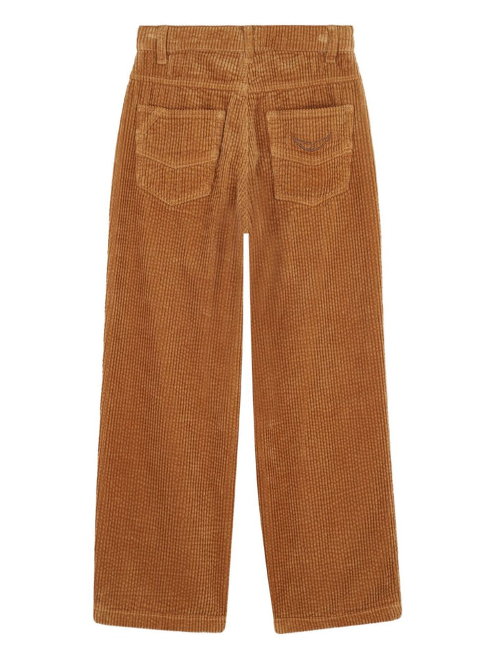 Zadig & Voltaire Kids Pantaloni a coste