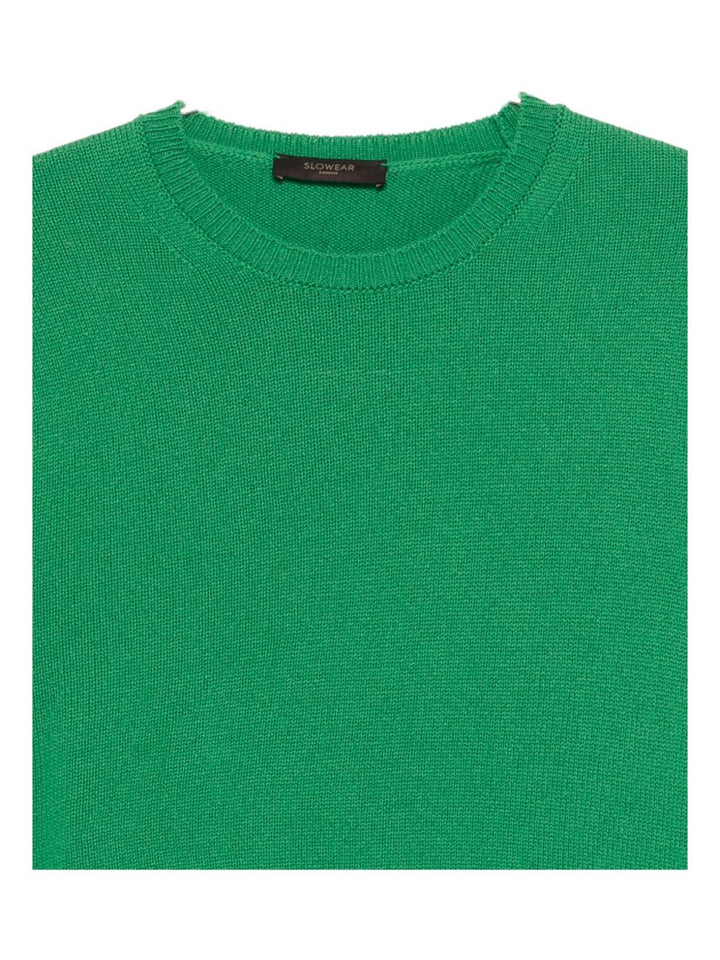 Zanone maglione in lana a girocollo