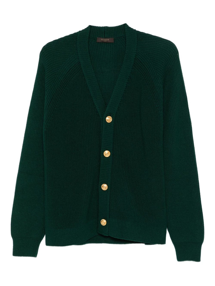 Zanone Cardigan in Lana Vergine