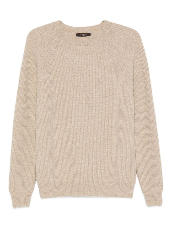 Zanone
Maglione beige a maniche lunghe