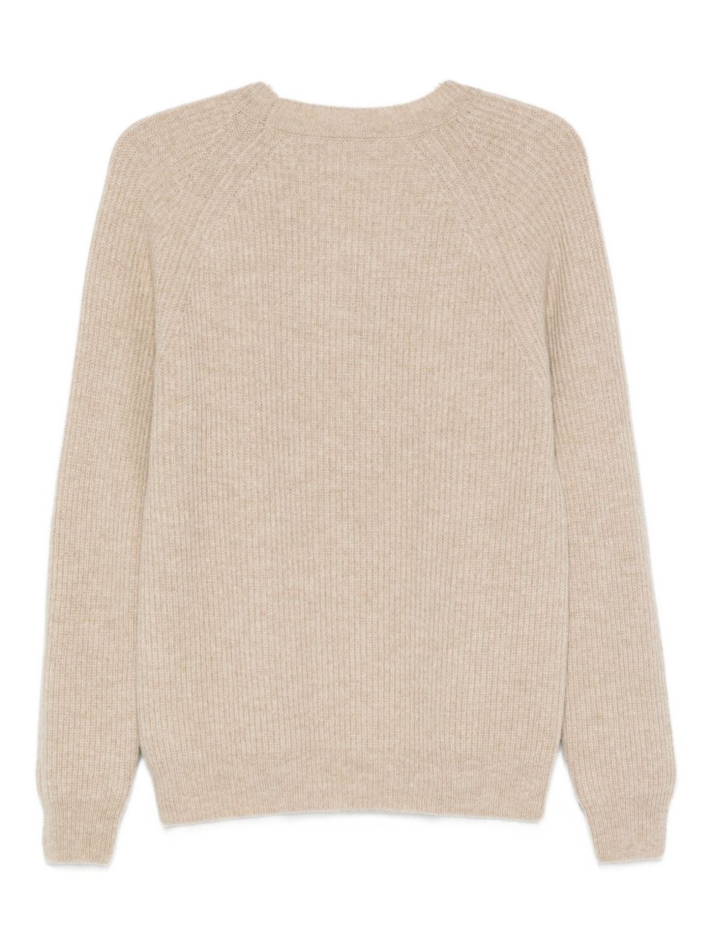 Zanone Maglione beige a maniche lunghe