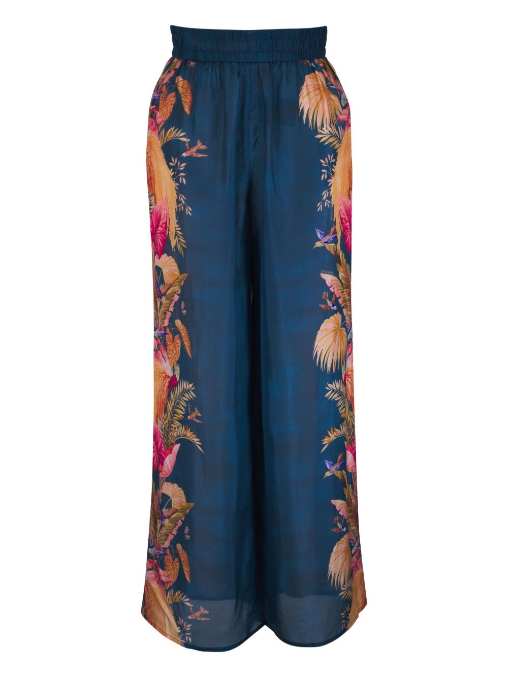 ZIMMERMANN
Pantaloni ampi con stampa a fiori