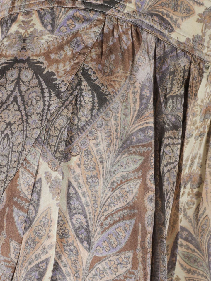 ZIMMERMANN Pantaloni con stampa paisley