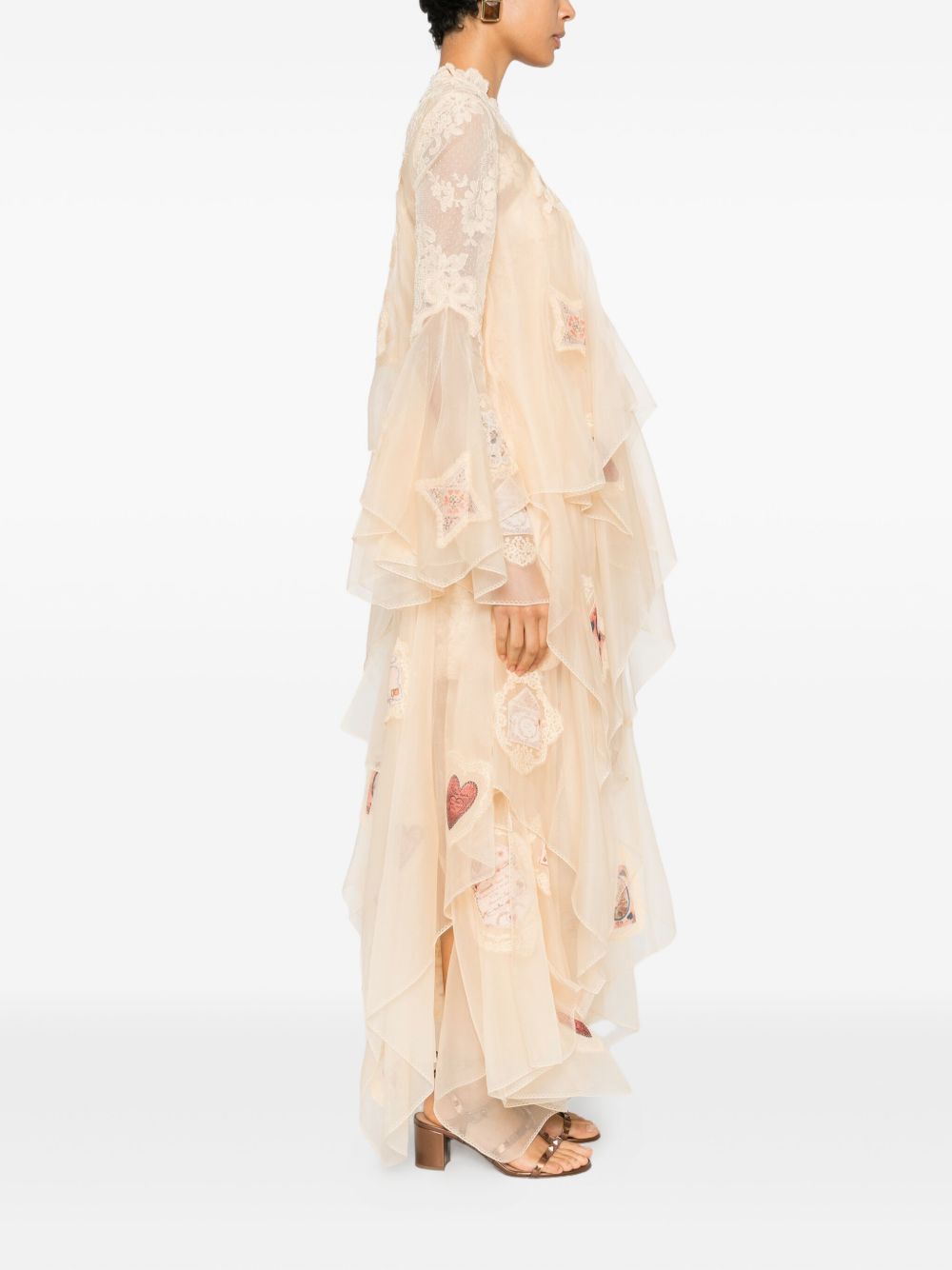 ZIMMERMANN Abito a cascata Hypnotic