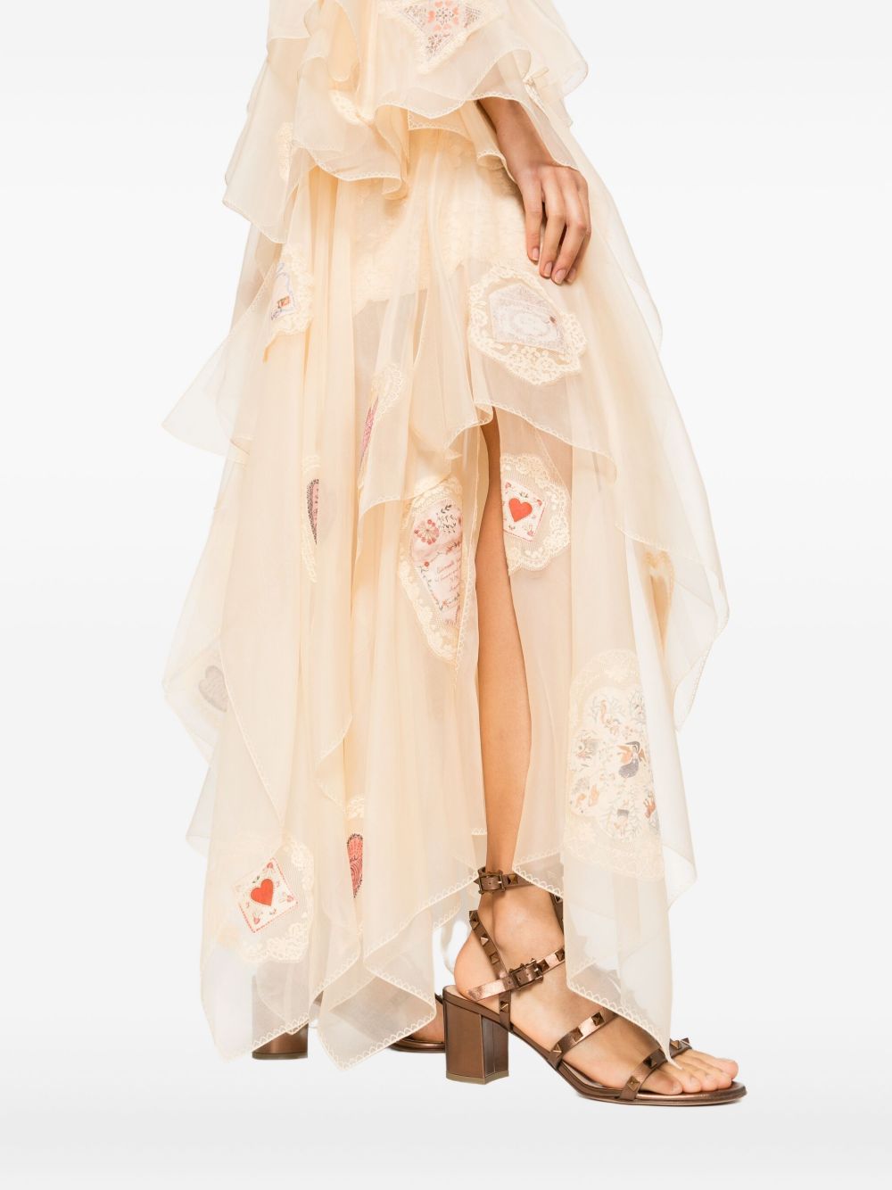 ZIMMERMANN Abito a cascata Hypnotic