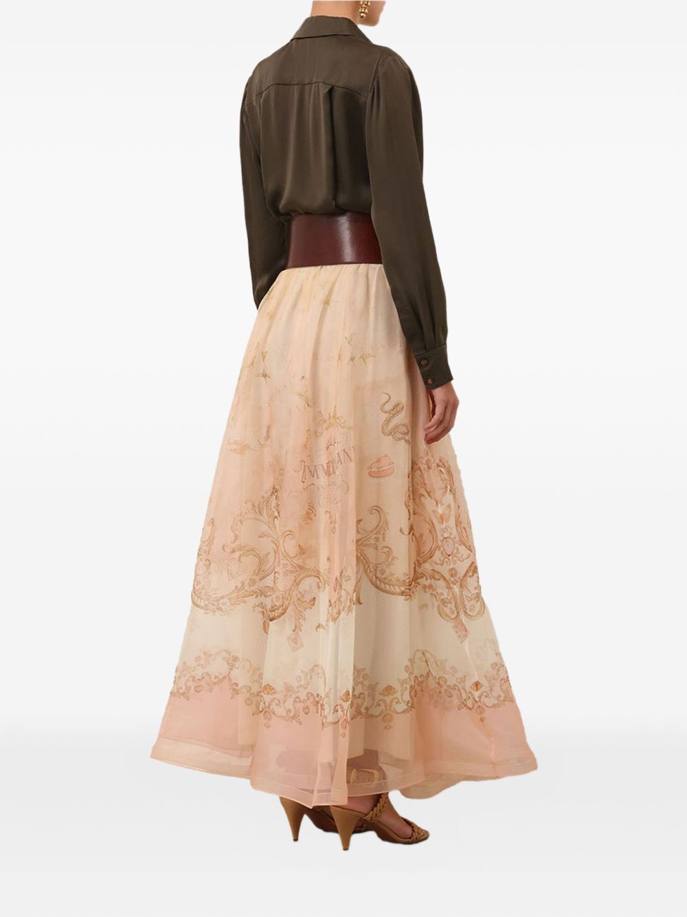 ZIMMERMANN
Camicia in raso ricamato