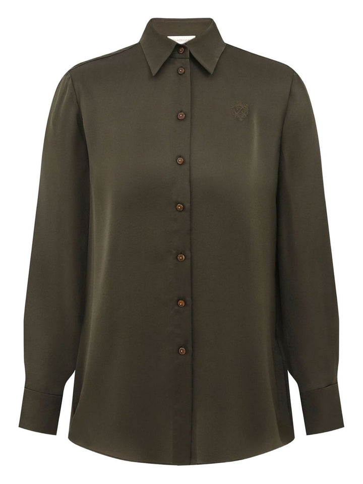 ZIMMERMANN
Camicia in raso ricamato