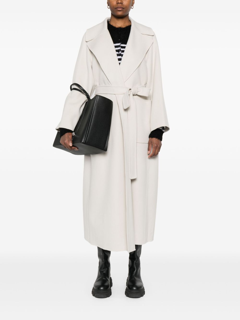 'S Max Mara Cappotto ampio in lana vergine