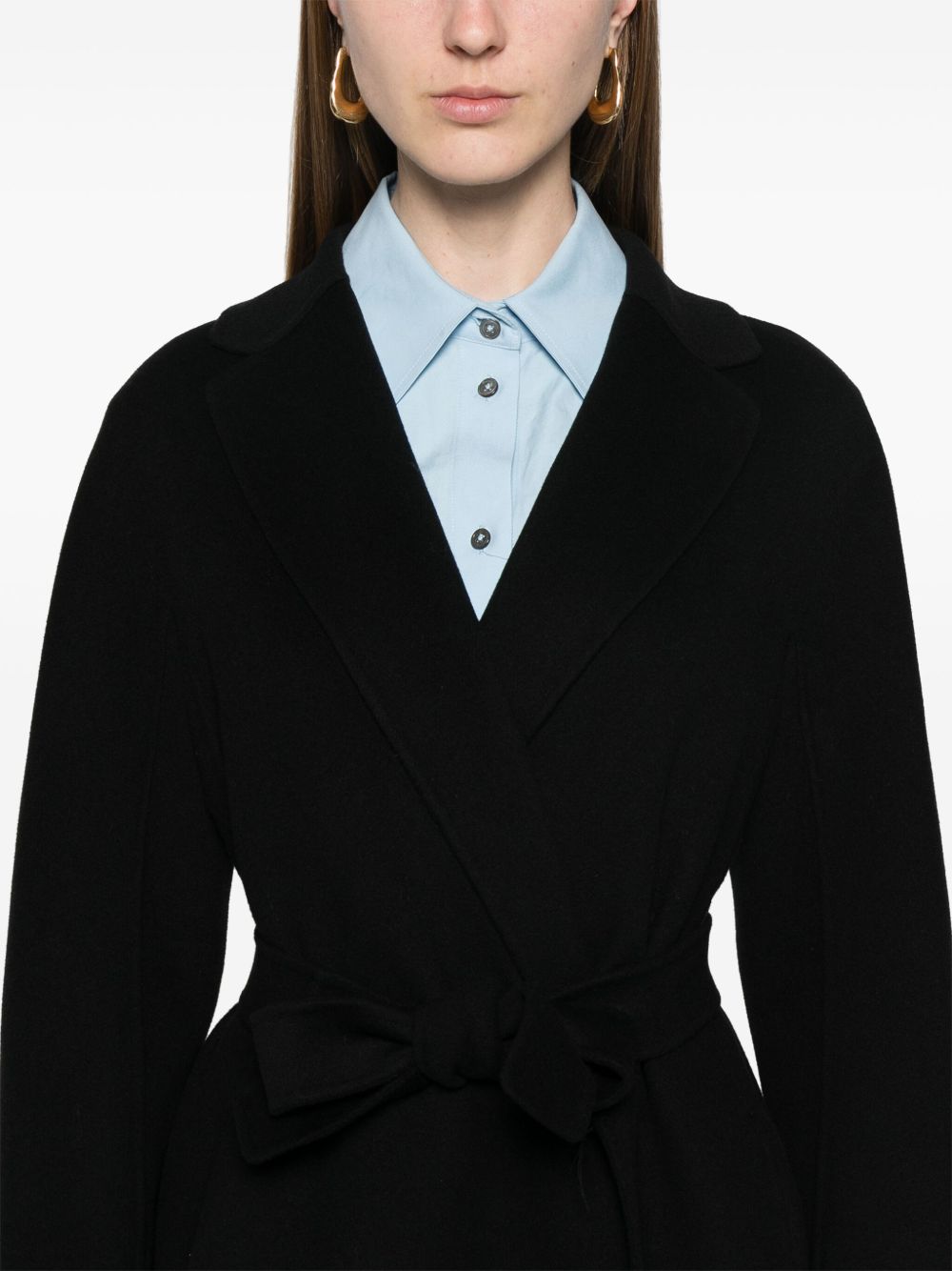 'S Max Mara
Cappotto in lana con cintura