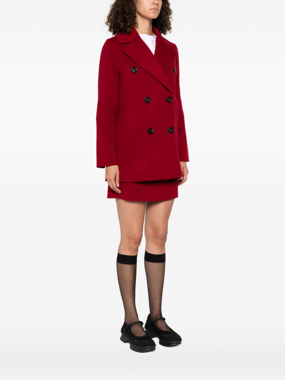 'S Max Mara
Cappotto doppiopetto in lana