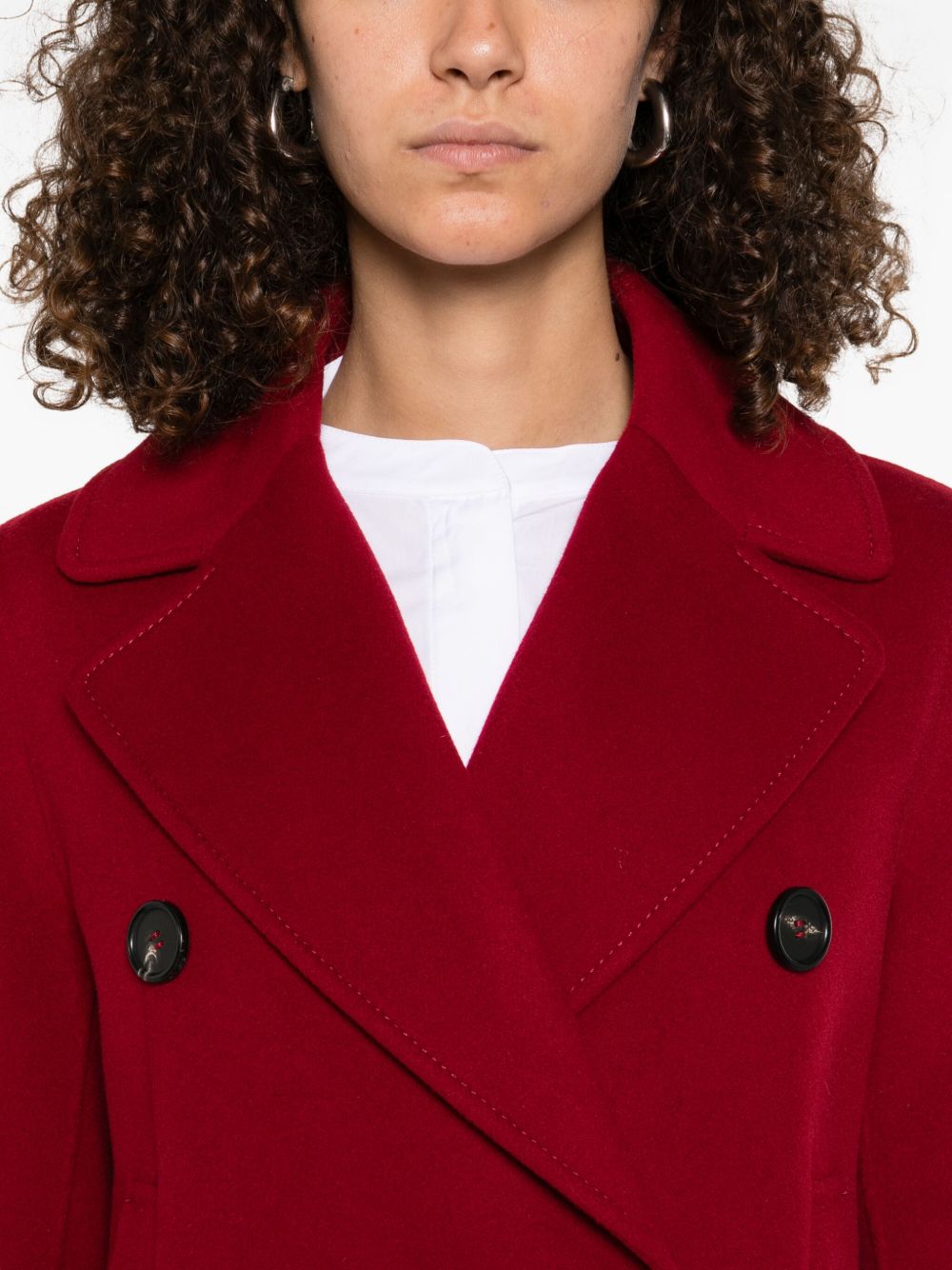 'S Max Mara
Cappotto doppiopetto in lana