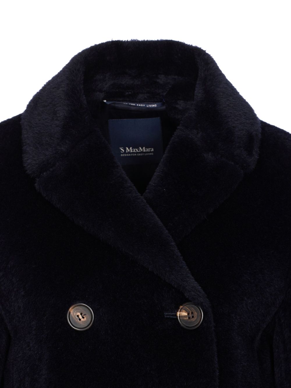 'S Max Mara
Giacca doppiopetto in pelliccia sintetica