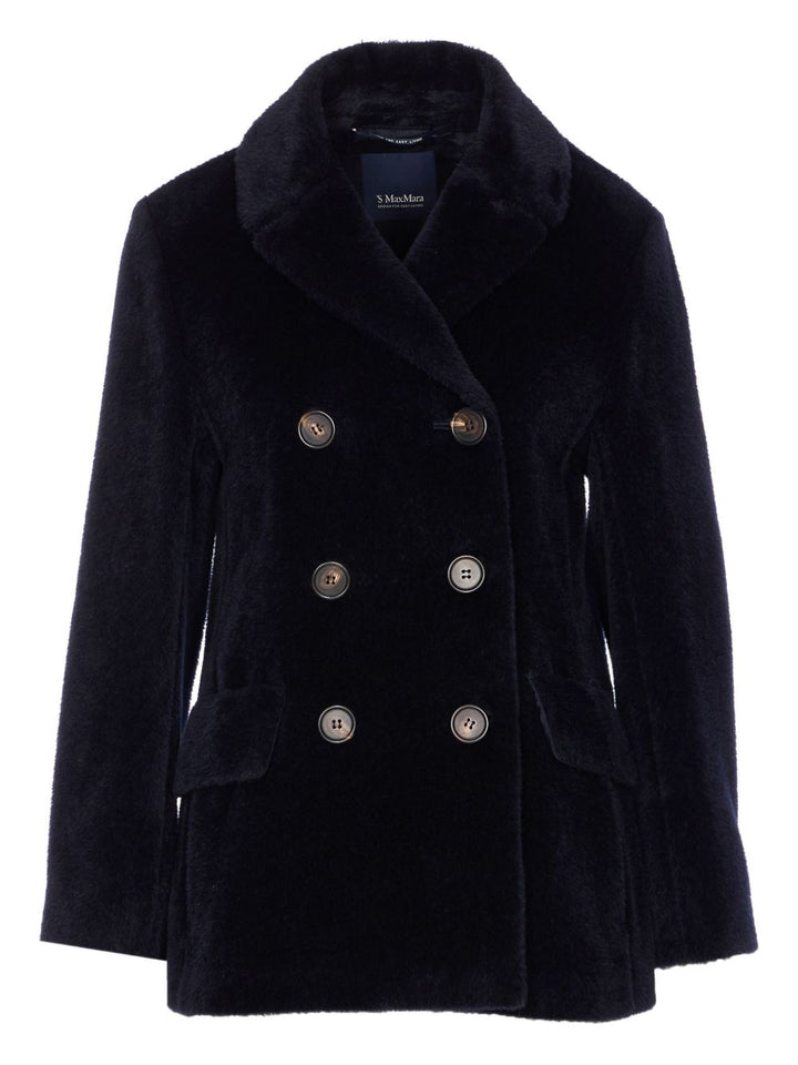 'S Max Mara
Giacca doppiopetto in pelliccia sintetica