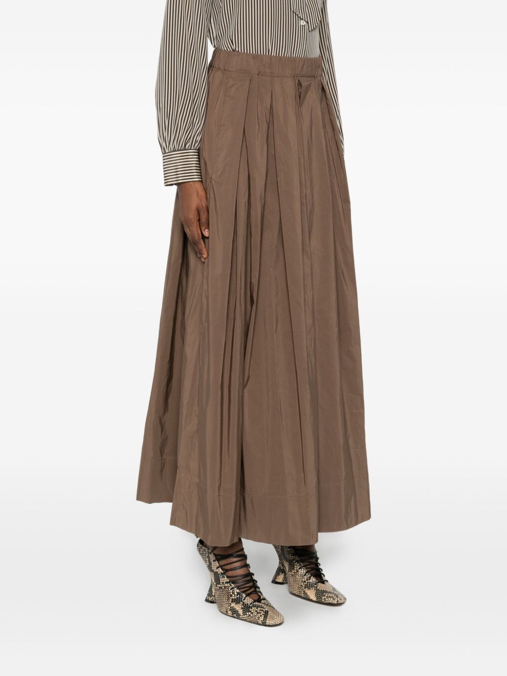 'S Max Mara Gonna midi plissettata