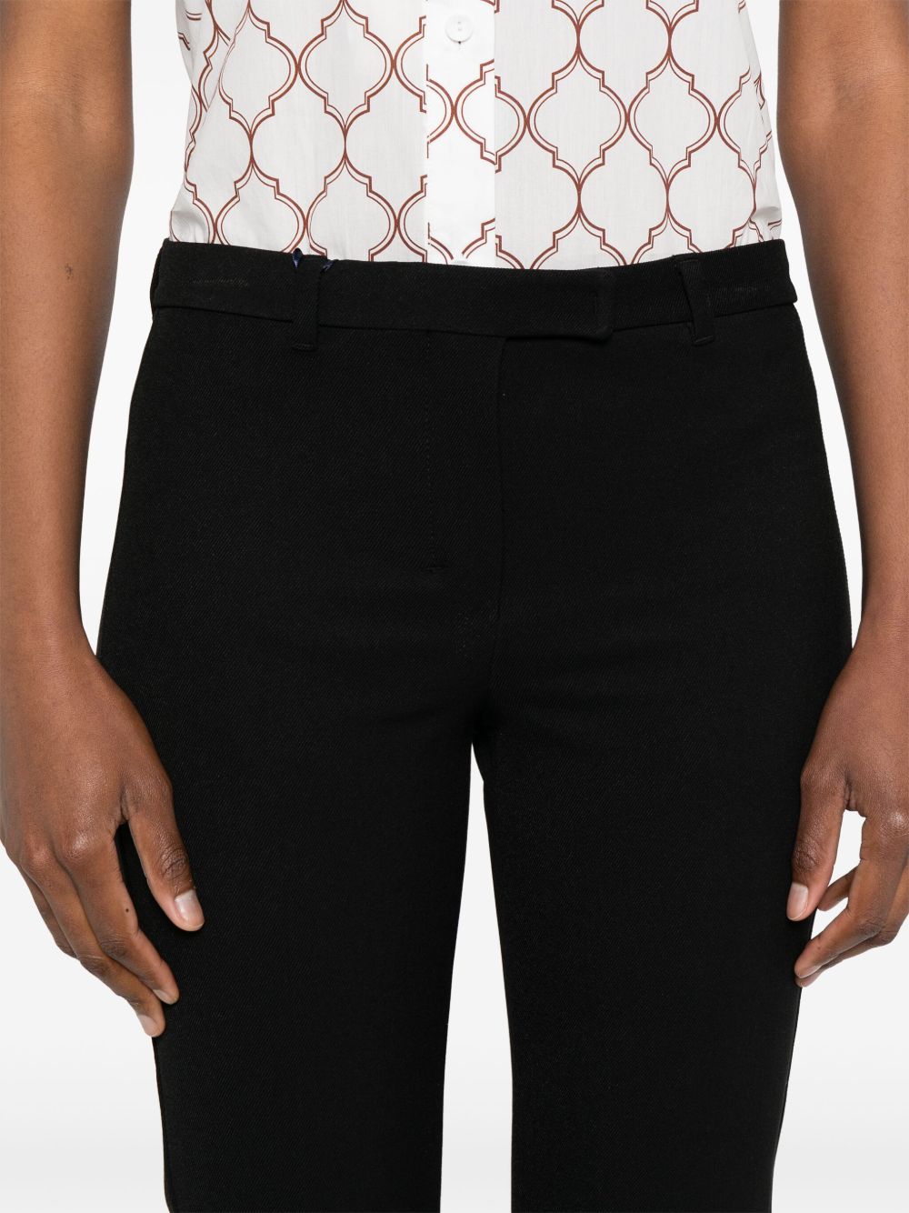 'S Max Mara Pantaloni dritti crop