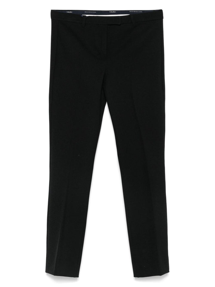 'S Max Mara Pantaloni dritti crop