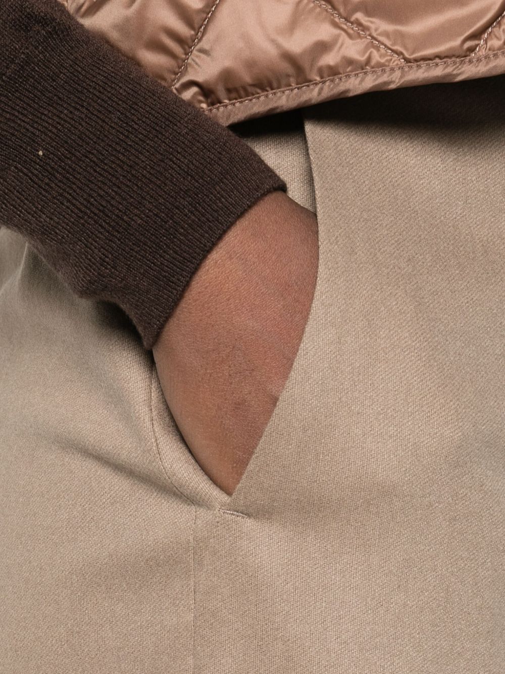 'S Max Mara Pantaloni con coulisse in vita