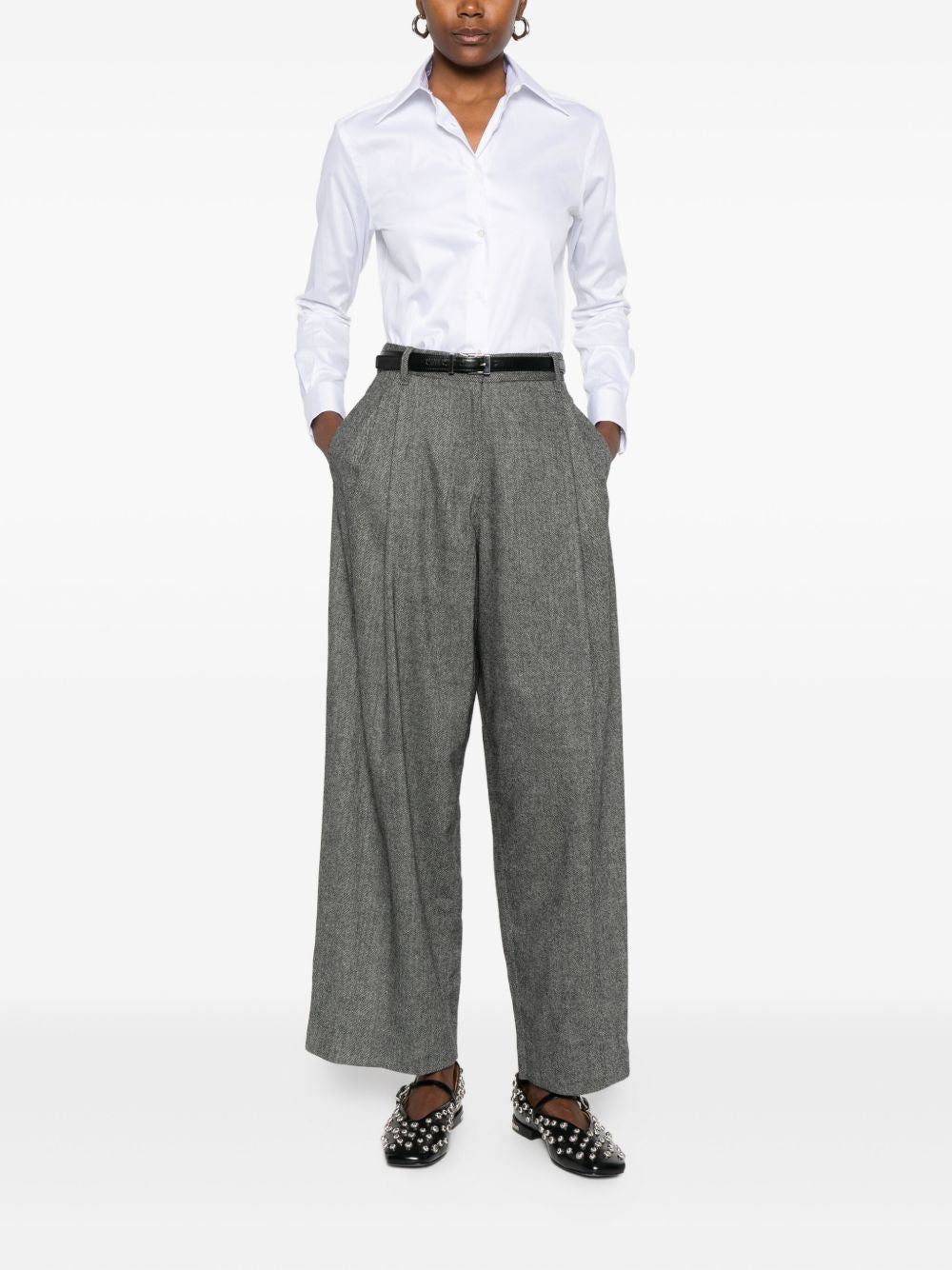 'S Max Mara Pantaloni plissé