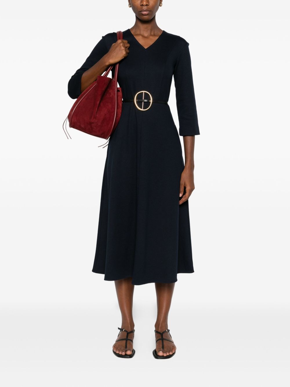 'S Max Mara Abito con fondo