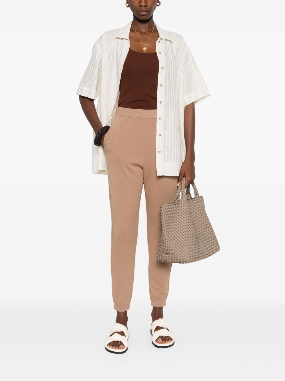 'S Max Mara
Pantaloni sportivi con logo ricamato