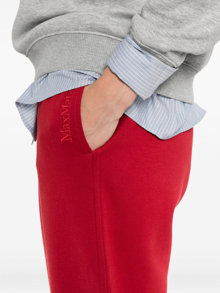 'S Max Mara
Pantaloni sportivi con logo ricamato