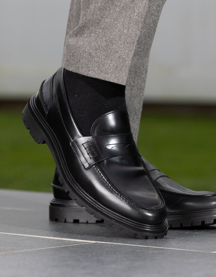 Gregers – Moccasin Black